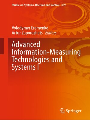 cover image of Advanced Information-Measuring Technologies and Systems I